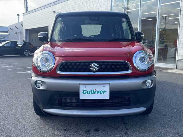 スズキ クロスビー HYBRID MZ 鳥取県 2019(平31)年 12.6万km ファーベントレッド/スーパーブラックパール ４ＷＤ/ＳＤナビ/フルセグＴＶ/ＳＤ　ＤＶＤ　ＣＤ　Ｂｌｕｅｔｏｏｔｈ　ＵＳＢ/ナビ対応ドラレコ/ＥＴＣ/シートヒーター/パドルシフト/クルーズコントロール/コーナーセンサー/ダウンヒルアシストコントロール/ＬＥＤ/フォグ/スマートキー/スペアキー/社外16インチスタッドレス/サマー付純正アルミ4本あり/新車保証書/取扱説明書