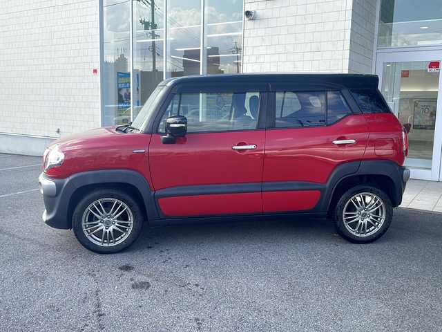 スズキ クロスビー HYBRID MZ 鳥取県 2019(平31)年 12.6万km ファーベントレッド/スーパーブラックパール ４ＷＤ/ＳＤナビ/フルセグＴＶ/ＳＤ　ＤＶＤ　ＣＤ　Ｂｌｕｅｔｏｏｔｈ　ＵＳＢ/ナビ対応ドラレコ/ＥＴＣ/シートヒーター/パドルシフト/クルーズコントロール/コーナーセンサー/ダウンヒルアシストコントロール/ＬＥＤ/フォグ/スマートキー/スペアキー/社外16インチスタッドレス/サマー付純正アルミ4本あり/新車保証書/取扱説明書