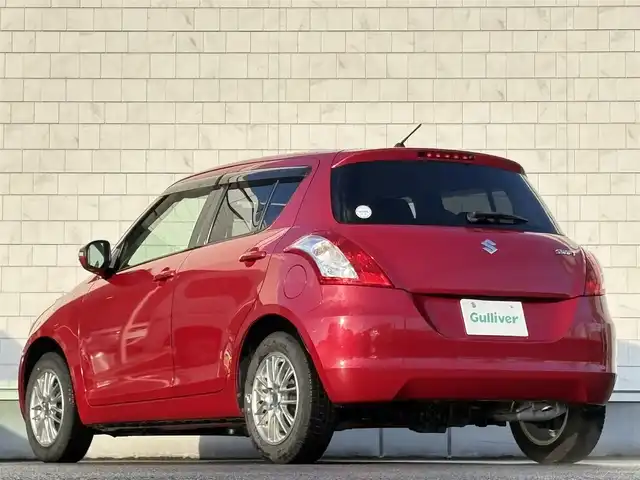 スズキ スイフト XL 岩手県 2011(平23)年 4.6万km アブレイズレッドパール2 禁煙車/4WD/前席シートヒーター/純正ナビ/→ワンセグTV/CD/DVD/FM/AM/ステアリングスイッチ/〇プッシュスタート/〇電動格納ミラー/〇ウィンカーミラー/〇フロアマット/〇ドアバイザー/〇シガーソケット/ETC/夏タイヤ社外AW車載