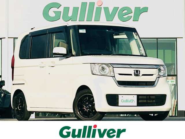 ホンダ Ｎ ＢＯＸ G L ホンダセンシング 佐賀県 2018(平30)年 6.3万km プレミアムホワイトパールⅡ 純正7型SDナビ(ワンセグTV/CD/DVD/BT) /バックモニター/ホンダセンシング/コーナーセンサー/片側パワスラ/レーダークルコン/ドラレコ/ETC/純正フロアマット/純正LEDヘッドライト