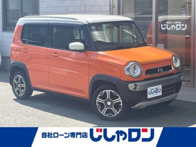 マツダ フレア クロスオーバー XS 愛知県 2015(平27)年 4万km パッションオレンジ ホワイト2トーン (株)IDOMが運営する【じしゃロン豊川店】の自社ローン専用車両になります。こちらは現金またはオートローンご利用時の価格です。自社ローンご希望の方は別途その旨お申付け下さい/ 純正SDナビ/　◯ CD再生機能/　◯ DVD再生機能/　◯ BT対応/　◯ フルセグTV/ バックカメラ/ ETC/ プッシュスタート/ 運転席シートヒーター/ 電動格納ミラー/ ドアバイザー/ 純正フロアマット