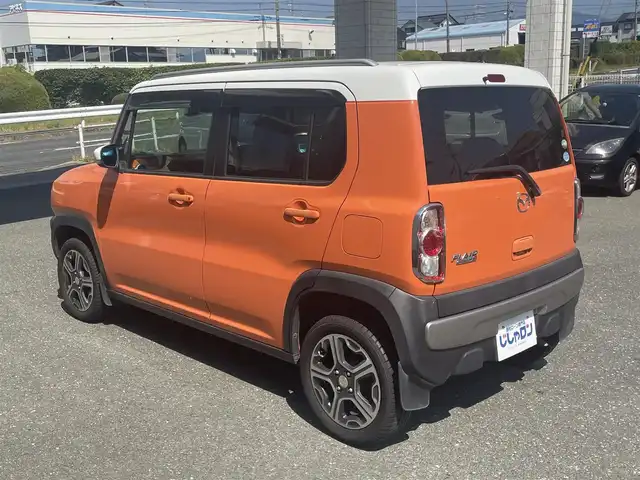 マツダ フレア クロスオーバー XS 愛知県 2015(平27)年 4万km パッションオレンジ ホワイト2トーン (株)IDOMが運営する【じしゃロン豊川店】の自社ローン専用車両になります。こちらは現金またはオートローンご利用時の価格です。自社ローンご希望の方は別途その旨お申付け下さい/ 純正SDナビ/　◯ CD再生機能/　◯ DVD再生機能/　◯ BT対応/　◯ フルセグTV/ バックカメラ/ ETC/ プッシュスタート/ 運転席シートヒーター/ 電動格納ミラー/ ドアバイザー/ 純正フロアマット