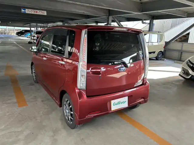 スバル ステラ カスタム RS スマートアシスト 静岡県 2014(平26)年 11.4万km ファイアークォーツレッドM