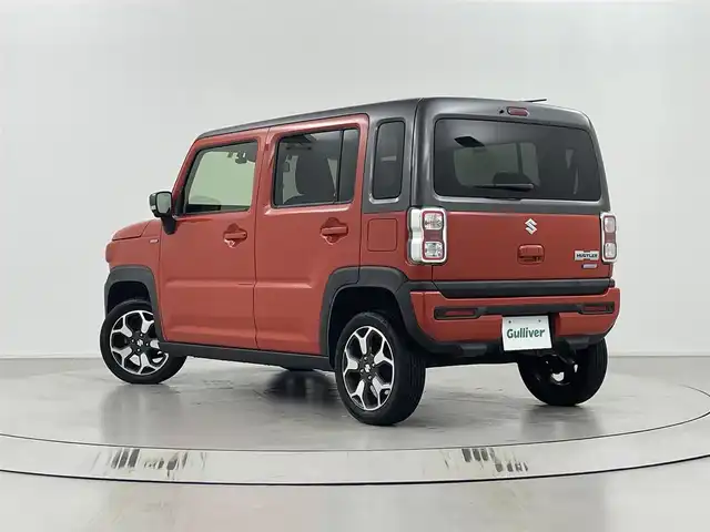 スズキ ハスラー HYBRID X 埼玉県 2020(令2)年 3万km バーミリオンオレンジ/ガンメタリック2トーン SDナビ/（フルセグTV・Bluetooth・CD・DVD）/車外カメラ/（前・横・後ろ・全方位）/前方ドライブレコーダー/ETC/前席シートヒーター/LEDライト/オートライト/衝突軽減ブレーキ/横滑り防止装置/スマートキー