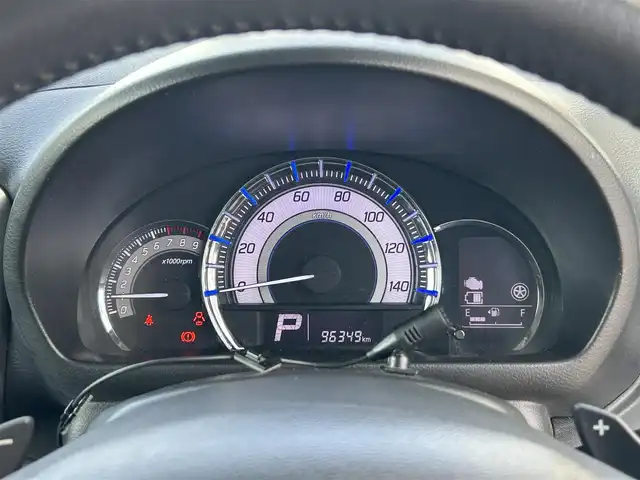 スズキ スペーシア カスタム Z ターボ 宮崎県 2017(平29)年 9.7万km ムーンライトバイオレットPM /ナビ(CN-RZ83)//TV/CD/DVD/Bluetooth//運転席シートヒーター//クルーズコントロール//片側パワースライドドア//ETC//オートライト//パドルシフト//純正フロアマット//純正アルミホイール//ドアバイザー//取扱説明書//保証書//スペアキー×１