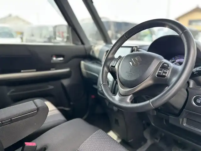 スズキ スペーシア カスタム Z ターボ 宮崎県 2017(平29)年 9.7万km ムーンライトバイオレットPM /ナビ(CN-RZ83)//TV/CD/DVD/Bluetooth//運転席シートヒーター//クルーズコントロール//片側パワースライドドア//ETC//オートライト//パドルシフト//純正フロアマット//純正アルミホイール//ドアバイザー//取扱説明書//保証書//スペアキー×１