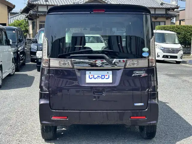 スズキ スペーシア カスタム Z ターボ 宮崎県 2017(平29)年 9.7万km ムーンライトバイオレットPM /ナビ(CN-RZ83)//TV/CD/DVD/Bluetooth//運転席シートヒーター//クルーズコントロール//片側パワースライドドア//ETC//オートライト//パドルシフト//純正フロアマット//純正アルミホイール//ドアバイザー//取扱説明書//保証書//スペアキー×１