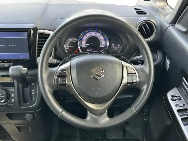 スズキ スペーシア カスタム Z ターボ 宮崎県 2017(平29)年 9.7万km ムーンライトバイオレットPM /ナビ(CN-RZ83)//TV/CD/DVD/Bluetooth//運転席シートヒーター//クルーズコントロール//片側パワースライドドア//ETC//オートライト//パドルシフト//純正フロアマット//純正アルミホイール//ドアバイザー//取扱説明書//保証書//スペアキー×１