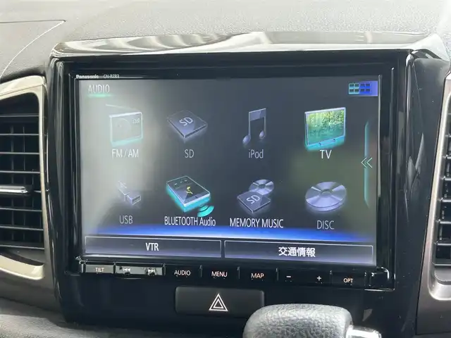 スズキ スペーシア カスタム Z ターボ 宮崎県 2017(平29)年 9.7万km ムーンライトバイオレットPM /ナビ(CN-RZ83)//TV/CD/DVD/Bluetooth//運転席シートヒーター//クルーズコントロール//片側パワースライドドア//ETC//オートライト//パドルシフト//純正フロアマット//純正アルミホイール//ドアバイザー//取扱説明書//保証書//スペアキー×１