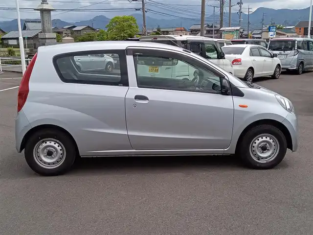 ダイハツ ミラ TX 福井県 2017(平29)年 4.1万km ブライトシルバーメタリック オーディオ（FM/AM）/マニュアルエアコン/スペアタイヤ/リモコンキー