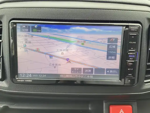 ダイハツ ミラ イース L SAⅢ 岡山県 2018(平30)年 3.9万km ホワイト 純正メモリーナビ/フルセグ/バックカメラ/Bluetooth/キーレス/コーナーセンサー/ダイハツスマートアシスト