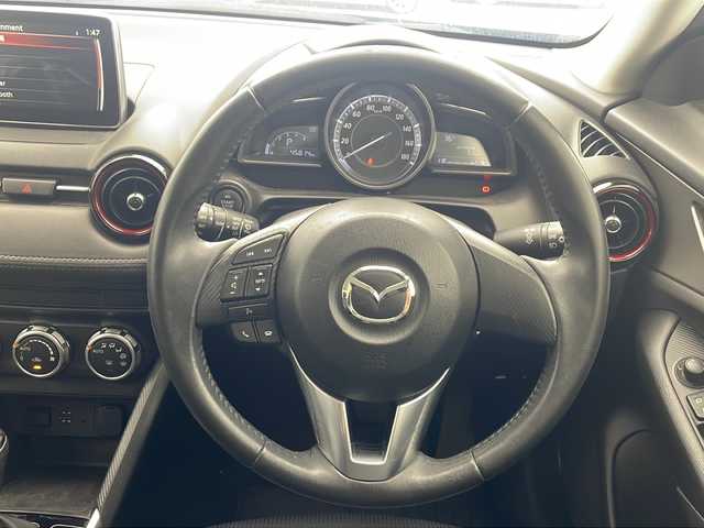 マツダ ＣＸ－３ XD 沖縄県 2015(平27)年 4.6万km ダイナミックブルーマイカ 純正SDナビ/BT/USB/ミュージックプレイヤー接続/バックカメラ/ビルトインETC/スマートシティブレーキサポート/コーナーセンサー/アイドリングストップ/横滑り防止装置/純正16インチAW/純正フロアマット/プッシュスタート/スマートキー