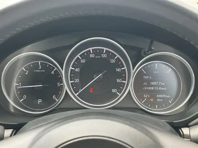 マツダ ＣＸ－５ XD Lパッケージ 道南・函館 2018(平30)年 7万km ジェットブラックマイカ ・純正SDナビ(CD、DVD、BT)/・夏冬タイヤ/・フルセグTV/・バックカメラ/・クルーズコントロール/・衝突軽減ブレーキ/・ブラインドスポットモニター/・レーンキープアシスト/・シートヒーター(前席)/・パワーシート(前席)/・電動リアゲート/・ステアリングヒーター/・純正フロアマット/・スマートキー/・スペアキー/・ETC