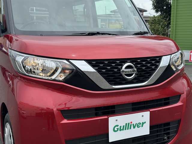 日産 ルークス X 千葉県 2020(令2)年 3.5万km スパークリングレッドM ワンオーナー車/インテリジェントセーフティー/純正9インチナビ/フルセグTV/Bluetooth/全方位＆バックカメラ/ナビ連動ドライブレコーダー/左側電動スライドドア/リアシーリングファン/ETC/スマートキー/保証書・取説