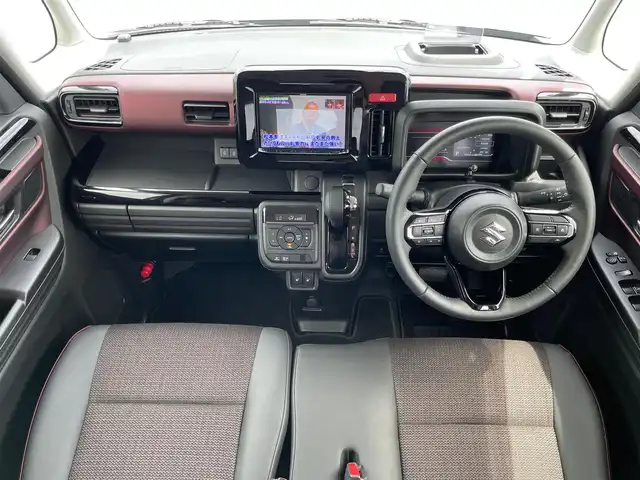 スズキ スペーシア カスタム HYBRID XS 岩手県 2024(令6)年 1.8万km スチールシルバーM ４ＷＤ　/ワンオーナー/メモリナビ　Ｂｌｕｅｔｏｏｔｈ再生/ヘッドアップディスプレイ　/ＥＴＣ　/純正１５ＡＷ　/両側Ｐスラ/コーナーセンサー　/アダプティブクルーズコントロール/ＣＤ／ＤＶＤ再生　/シートヒーター　/ハーフレザー　/ＬＥＤ　/スマートキー　/衝突軽減　/レーンキープ/保証書/取扱説明書/記録簿あり