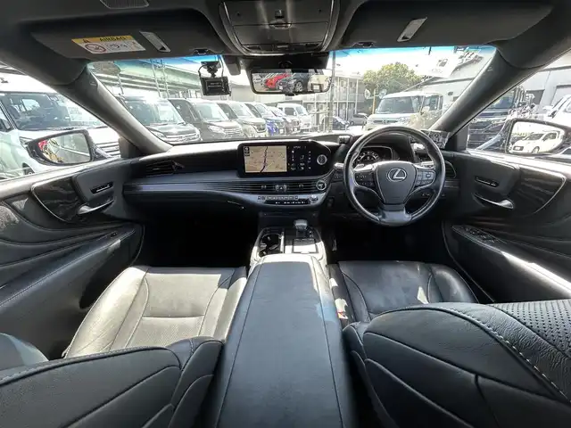 レクサス ＬＳ 500h Iパッケージ 愛知県 2021(令3)年 7.3万km ソニックアゲート ムーンルーフ/純正12.3インチナビ/フルセグTV/パワートランクリッド/ビルトインETC2.0/ドライブレコーダー/レーダークルーズコントロール/コーナーセンサー/セーフティシステムプラスA/SRSエアバッグ/LEDヘッドランプ/アダプティブハイビームシステム/オートライト/革巻きステアリングホイール/パドルシフト/左右独立温度調整オートエアコン/本革シート/シートヒーター/ベンチレーション/純正20インチアルミホイール/スマートキー/禁煙車