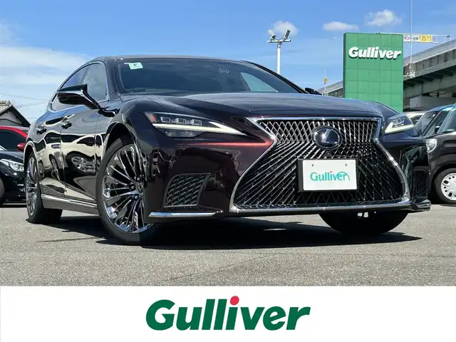 レクサス ＬＳ 500h Iパッケージ 愛知県 2021(令3)年 7.3万km ソニックアゲート ムーンルーフ/純正12.3インチナビ/フルセグTV/パワートランクリッド/ビルトインETC2.0/ドライブレコーダー/レーダークルーズコントロール/コーナーセンサー/セーフティシステムプラスA/SRSエアバッグ/LEDヘッドランプ/アダプティブハイビームシステム/オートライト/革巻きステアリングホイール/パドルシフト/左右独立温度調整オートエアコン/本革シート/シートヒーター/ベンチレーション/純正20インチアルミホイール/スマートキー/禁煙車