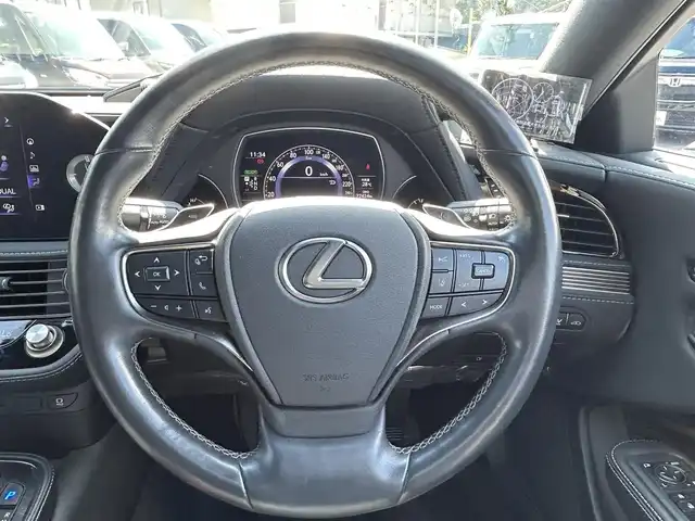 レクサス ＬＳ 500h Iパッケージ 愛知県 2021(令3)年 7.3万km ソニックアゲート ムーンルーフ/純正12.3インチナビ/フルセグTV/パワートランクリッド/ビルトインETC2.0/ドライブレコーダー/レーダークルーズコントロール/コーナーセンサー/セーフティシステムプラスA/SRSエアバッグ/LEDヘッドランプ/アダプティブハイビームシステム/オートライト/革巻きステアリングホイール/パドルシフト/左右独立温度調整オートエアコン/本革シート/シートヒーター/ベンチレーション/純正20インチアルミホイール/スマートキー/禁煙車