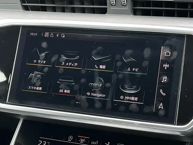 アウディ Ａ７ SB 55TFSIクワトロSライ 宮崎県 2019(令1)年 7.2万km 白 純正ナビ/ドライブレコーダー/衝突軽減ブレーキ/アダプティブクルーズコントロール/全方位カメラ/パワーシート/シートヒーター/黒革シート/パドルシフト/GPSレーダー/オートハイビーム/スマートキー/ETC/コーナーセンサー