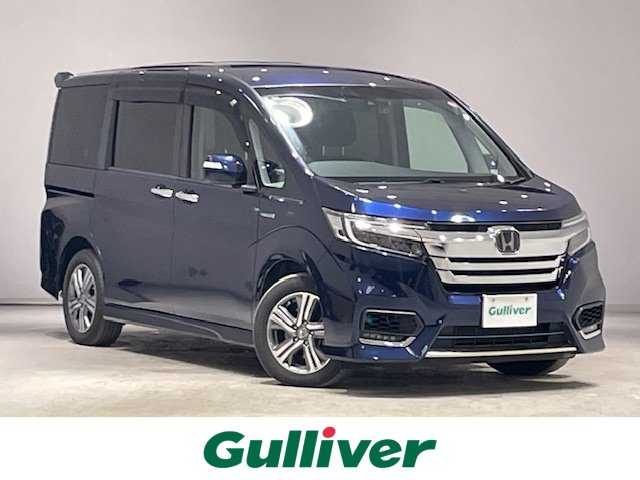 ホンダ ステップワゴン スパーダ ハイブリッド G ホンダセンシング 宮城県 2018(平30)年 6.3万km オブシダンブルーパール ホンダセンシング/・衝突軽減ブレーキ/・誤発進抑制機能/・路外逸脱抑制機能/・車線維持支援システム/・アダプティブ・クルーズ・コントロール/・先行者発進お知らせ機能/・標識認識機能/純正ナビ/・型番：VXM-175VFNi/・フルセグTV/Bluetooth/CD/DVD/・バックカメラ/・USB入力端子/・純正ETC/・前方ドライブレコーダー/純正フリップダウンモニター/両側パワースライドドア/アイドリングストップ/電子パーキング/・オートブレーキホールド/革巻きステアリング/・ステアリングリモコン/プッシュスタート/・スマートキー/LEDヘッドライト/・オートライト/・フォグランプ/純正アルミホイール/純正フロアマット/ドアバイザー