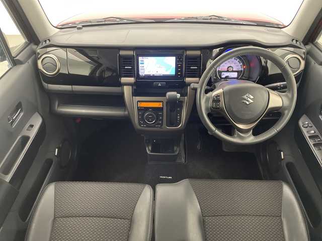 スズキ ハスラー Jスタイル Ⅱ 宮崎県 2017(平29)年 3.3万km フェニックスレッドパール/ブルーイッシュブラックパール 純正ナビ/Ｂｌｕｅｔｏｏｔｈ　/フルセグＴＶ　/ＣＤ／ＤＶＤ/Ｄ／Ｎ席シートヒーター/衝突被害軽減ブレーキシステム/横滑り防止機能　/レーンキープアシスト　/オートライト/オートハイビーム/ハンドルリモコン/純正フロアーマット/フォグライト