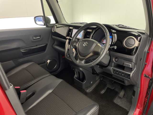 スズキ ハスラー Jスタイル Ⅱ 宮崎県 2017(平29)年 3.3万km フェニックスレッドパール/ブルーイッシュブラックパール 純正ナビ/Ｂｌｕｅｔｏｏｔｈ　/フルセグＴＶ　/ＣＤ／ＤＶＤ/Ｄ／Ｎ席シートヒーター/衝突被害軽減ブレーキシステム/横滑り防止機能　/レーンキープアシスト　/オートライト/オートハイビーム/ハンドルリモコン/純正フロアーマット/フォグライト