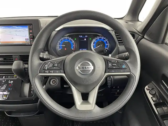 日産 ルークス HWS X プロパイロットED 埼玉県 2020(令2)年 2.3万km ブラック 純正ナビ（BT/AM/FM）/フルセグTV/プロパイロット/アラウンドビューモニター/レーダークルーズコントロール/レーンキープアシスト/横滑り防止装置/盗難防止装置/オートライト/LEDヘッドライト/サーキュレーター/両側パワースライドドア/ドライブレコーダー/ETC/プッシュスタート/スマートキー