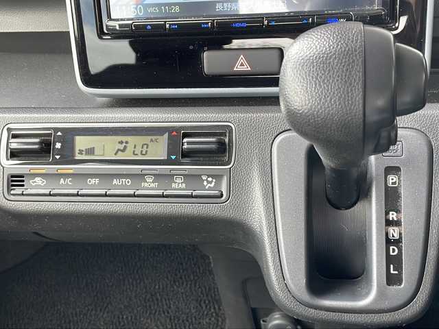 スズキ ワゴンＲ HYBRID FX 長野県 2021(令3)年 0.9万km ブルーイッシュブラックパール3 ワンオーナー/デュアルセンサーブレーキ/純正８インチメモリナビフルセグTV/コーナーセンサー/ホイール付き冬タイヤ４本積込/保証書/スペアキー