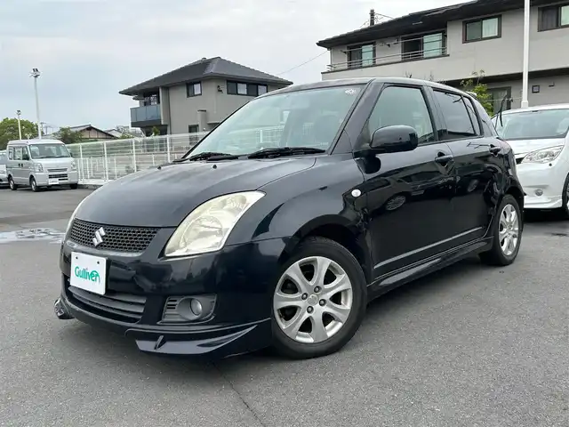 スズキ スイフト XG エアロ 静岡県 2010(平22)年 6.2万km ブルーイッシュブラックパール3 パワーステアリング/パワーウィンドウ/オートエアコン/Bluetooth/社外ETC/TV（ワンセグ）/SDナビ/純正フロアマット/布シート/純正アルミホイール/ABS/盗難防止装置/ハロゲンヘッドライト/Wエアバッグ