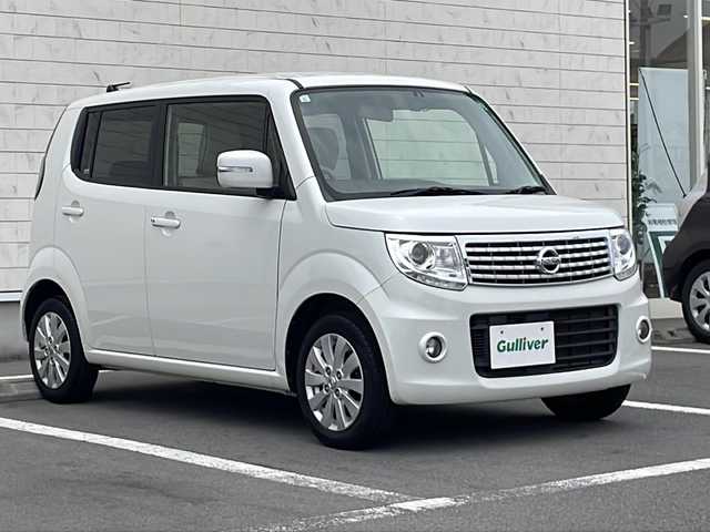 日産 モコ ドルチェX 静岡県 2015(平27)年 7万km スノーパールホワイト ディプレイオーディオ/純正CD/バックカメラ/ドライブレコーダー/ドルチェ専用シート/オートライト/スマートキー/スペアキー/純正14インチAW