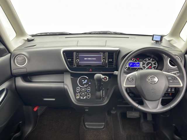日産 デイズ ルークス ハイウェイスター Gターボ 群馬県 2019(平31)年 1.2万km スターリングシルバーM 純正ナビ　全周囲カメラ　両側電動スライドドア　衝突被害軽減ブレーキ　レーンアシスト　クルーズコントロール　革巻きステアリング　ＥＴＣ　スマートキー　ドラレコ　オートマチックハイビーム　禁煙車