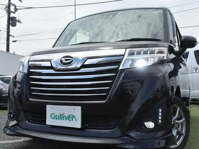 ダイハツ トール カスタムG リミテッド SAⅢ 神奈川県 2019(平31)年 3.9万km ブラックマイカメタリック /純正9インチナビ（アルパインX9ZD)/フルセグテレビ/Bluetoothオーディオ/DVD/CD/全方位モニター/ビルトインETC/LEDヘッドライト/コンフォータブルパック/フロントシートヒーター/シートバックテーブル/両側パワースライドドア/スマートアシスト3/コーナーセンサー/クルーズコントロール/スマートキー/ドライブレコーダー/ステアリングリモコン/取扱説明書/保証書