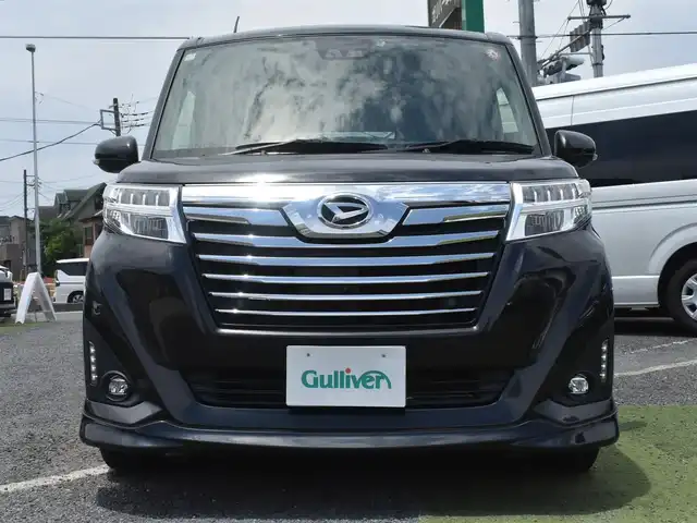ダイハツ トール カスタムG リミテッド SAⅢ 神奈川県 2019(平31)年 3.9万km ブラックマイカメタリック /純正9インチナビ（アルパインX9ZD)/フルセグテレビ/Bluetoothオーディオ/DVD/CD/全方位モニター/ビルトインETC/LEDヘッドライト/コンフォータブルパック/フロントシートヒーター/シートバックテーブル/両側パワースライドドア/スマートアシスト3/コーナーセンサー/クルーズコントロール/スマートキー/ドライブレコーダー/ステアリングリモコン/取扱説明書/保証書