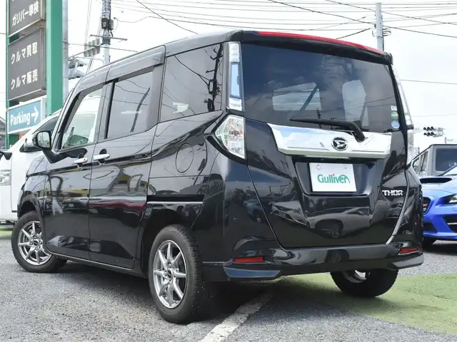 ダイハツ トール カスタムG リミテッド SAⅢ 神奈川県 2019(平31)年 3.9万km ブラックマイカメタリック /純正9インチナビ（アルパインX9ZD)/フルセグテレビ/Bluetoothオーディオ/DVD/CD/全方位モニター/ビルトインETC/LEDヘッドライト/コンフォータブルパック/フロントシートヒーター/シートバックテーブル/両側パワースライドドア/スマートアシスト3/コーナーセンサー/クルーズコントロール/スマートキー/ドライブレコーダー/ステアリングリモコン/取扱説明書/保証書