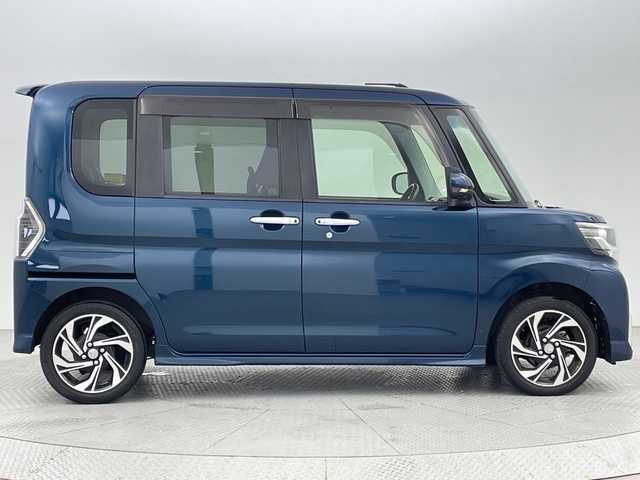 ダイハツ タント カスタムRSトップED VS SAⅢ 新潟県 2019(平31)年 5.4万km レーザーブルークリスタルシャイン ワンオーナー/純正ナビ/TV視聴不可/NSZN-W69D/　CD/DVD/SD/Bluetooth/アラウンドビューカメラ/両側パワースライドドア/運転席シートヒーター/スマートキー×２/ETC/LEDヘッドライト/オートライト/フォグランプ/オートハイビーム/衝突被害軽減ブレーキ/社外アルミ付きスタッドレス/　（積み込み８mm）