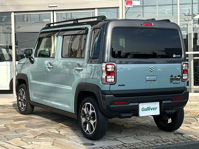 スズキ ハスラー Jスタイル Ⅱ 静岡県 2023(令5)年 1.4万km オフブルーメタリック/ガンメタリック2トーンルーフ 安全装備/・デュアルカメラブレーキサポート/・レーンキープアシスト/・コーナーセンサー/純正ナビ/・ラジオ/・DVD/CD/USB/Bluetooth/ipod/主要装備/・全方位カメラ　/・レーダークルーズコントロール　/・ドライブレコーダー　/・シートヒーター　/・ステアリングリモコン　/・ＥＴＣ　/・アイドリングストップ　/・オートライト　/・スマートキー　/・純正フロアマット/・純正アルミホイール/・プッシュスタート/・スマートキー/・LEDヘッドライト