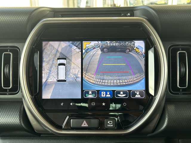 スズキ ハスラー Jスタイル Ⅱ 静岡県 2023(令5)年 1.4万km オフブルーメタリック/ガンメタリック2トーンルーフ 安全装備/・デュアルカメラブレーキサポート/・レーンキープアシスト/・コーナーセンサー/純正ナビ/・ラジオ/・DVD/CD/USB/Bluetooth/ipod/主要装備/・全方位カメラ　/・レーダークルーズコントロール　/・ドライブレコーダー　/・シートヒーター　/・ステアリングリモコン　/・ＥＴＣ　/・アイドリングストップ　/・オートライト　/・スマートキー　/・純正フロアマット/・純正アルミホイール/・プッシュスタート/・スマートキー/・LEDヘッドライト