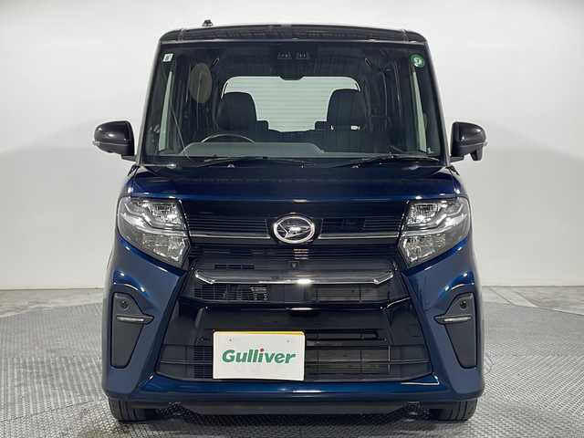 ダイハツ タント カスタム RS 広島県 2019(令1)年 3.1万km ブラックマイカメタリック/レーザーブルークリスタルシャイン 2トーン 純正ディスプレイオーディオ/両側パワースライドドア/レーダークルーズコントロール/ＥＴＣ/ターボ/オートマチックハイビーム/衝突軽減/レーンキープアシスト/ＬＥＤ/踏み間違い防止/コーナーセンサー/純正15インチアルミホイール(165/55/R15)/エアバッグ(運転席/助手席/サイド/カーテン)