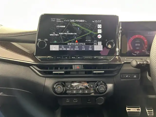 日産 オーラ ニスモ 佐賀県 2022(令4)年 0.5万km ブリリアントホワイトパール 純正9インチナビ/フルセグTV/Bluetooth/Applecarplay/Androidauto/全方位カメラ/衝突被害軽減システム/デジタルインナールームミラー/置くだけ充電/プロパイロット/レーダークルーズコントロール/レーンアシスト/ブラインドスポットモニター/クリアランスソナー/電子パーキング/ブレーキホールド/オートライト/オートマチックハイビーム/純正前後ドライブレコーダー/LEDヘッドライト/LEDフォグライト/運転席・助手席シートヒーター/ISOFIX対応シート/純正17インチアルミホイール/純正フロアマット/スマートキー