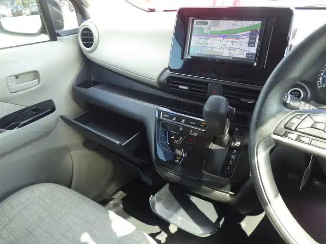 日産 デイズ X 千葉県 2019(令1)年 4.5万km オーシャンブルーP エマージェンシーブレーキ/社外メモリーナビ/【CD再生機能　Bluetooth接続】/アラウンドビューモニター/ステアリングスイッチ/ETC/ウインカーミラー/コーナーセンサー/純正14インチアルミホイル/サイド/カーテンエアバッグ/インテリジェントキー