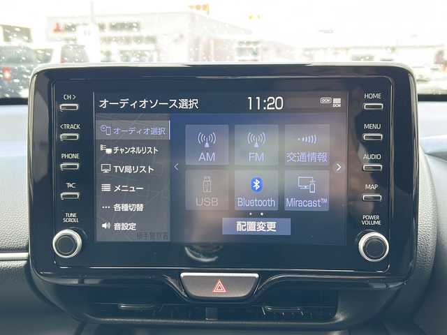 トヨタ ヤリスクロス ハイブリッド G 秋田県 2020(令2)年 7.7万km ブラックマイカ 純正ディスプレイオーディオ/純正BT、TV/純正18インチAW/TDRGRスポーツマフラー/バックカメラ、全周囲カメラ/前後コーナーセンサー/前後ドライブレコーダー/４WD/ETC/スペアキー/保証書、取説