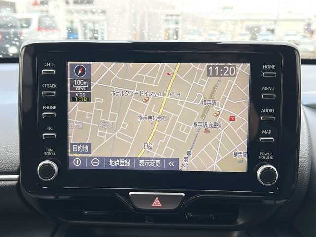 トヨタ ヤリスクロス ハイブリッド G 秋田県 2020(令2)年 7.7万km ブラックマイカ 純正ディスプレイオーディオ/純正BT、TV/純正18インチAW/TDRGRスポーツマフラー/バックカメラ、全周囲カメラ/前後コーナーセンサー/前後ドライブレコーダー/４WD/ETC/スペアキー/保証書、取説