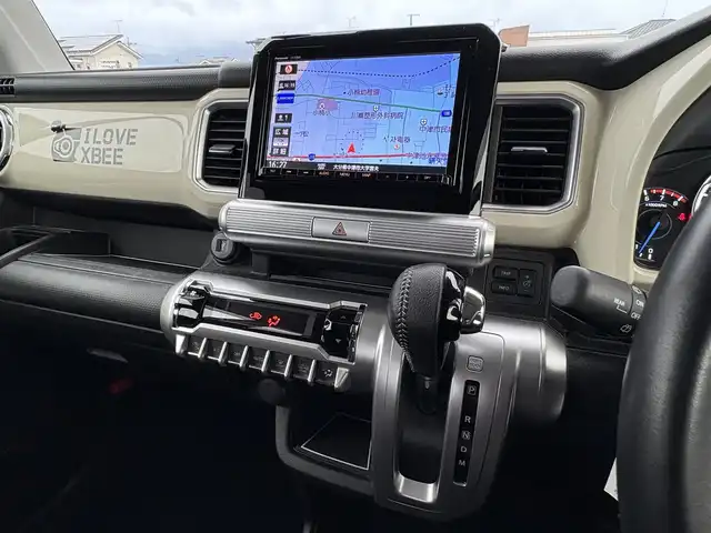 スズキ クロスビー HYBRID MZ 大分県 2021(令3)年 7.7万km ピュアホワイトパール/ブラック2トーンルーフ ・純正ナビ(CD/DVD/BT/SD/USB)/・全方位カメラ/・フルセグテレビ/・衝突軽減ブレーキ/・前後ドライブレコーダー/・ETC/・前席シートヒーター/・コーナーセンサー/・ステアリングリモコン/・クルーズコントロール/・パドルシフト/・純正アルミホイール/・スマートキー/・プッシュスタートボタン