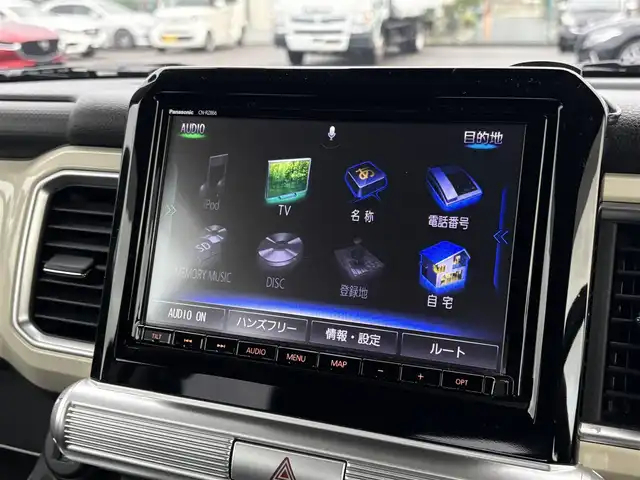 スズキ クロスビー HYBRID MZ 大分県 2021(令3)年 7.7万km ピュアホワイトパール/ブラック2トーンルーフ ・純正ナビ(CD/DVD/BT/SD/USB)/・全方位カメラ/・フルセグテレビ/・衝突軽減ブレーキ/・前後ドライブレコーダー/・ETC/・前席シートヒーター/・コーナーセンサー/・ステアリングリモコン/・クルーズコントロール/・パドルシフト/・純正アルミホイール/・スマートキー/・プッシュスタートボタン