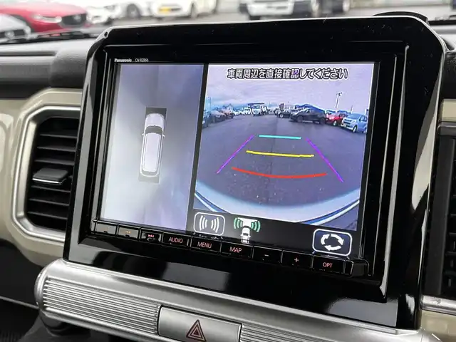 スズキ クロスビー HYBRID MZ 大分県 2021(令3)年 7.7万km ピュアホワイトパール/ブラック2トーンルーフ ・純正ナビ(CD/DVD/BT/SD/USB)/・全方位カメラ/・フルセグテレビ/・衝突軽減ブレーキ/・前後ドライブレコーダー/・ETC/・前席シートヒーター/・コーナーセンサー/・ステアリングリモコン/・クルーズコントロール/・パドルシフト/・純正アルミホイール/・スマートキー/・プッシュスタートボタン