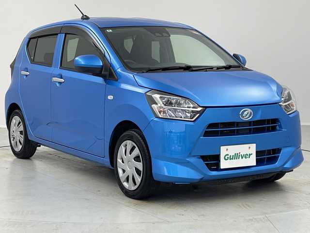 ダイハツ ミラ イース X SAⅢ 茨城県 2020(令2)年 4.9万km スプラッシュブルーM ナビ　フルセグＴＶ　Ｂｌｕｅｔｏｏｔｈ　コーナーセンサー　衝突軽減ブレーキ　ＬＥＤライト　オートハイビーム　アイドリングストップ　純正フロアマット　シガーソケット　横滑り防止装置　電格ミラー　禁煙車