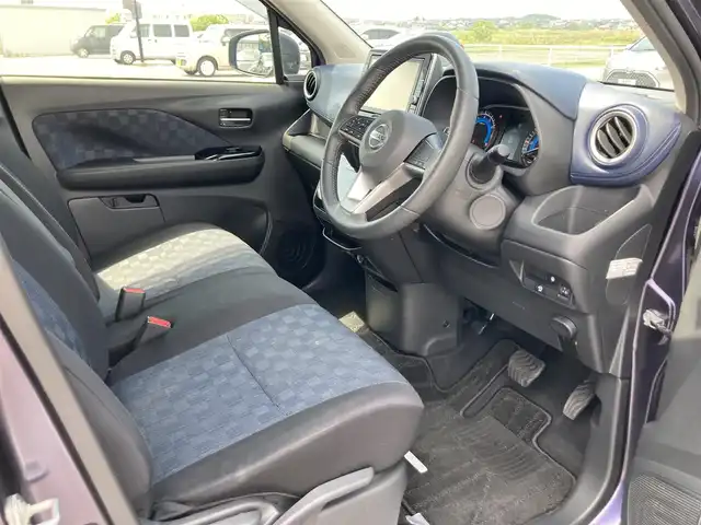 日産 デイズ ハイウェイスターX 鳥取県 2020(令2)年 2.8万km アメジストパープル 純正9インチナビ/フルセグ/CD/DVD/BT/USB/アラウンドビューモニター/ＥＴＣ/前方ドライブレコーダー/エマージェンシーブレーキ/ＬＥＤヘットライト/フォグライト/純正14インチアルミホイール/プッシュエンジンスタート/アイドリングストップ/純正フロアマット/ドアバイザー/スペアキー