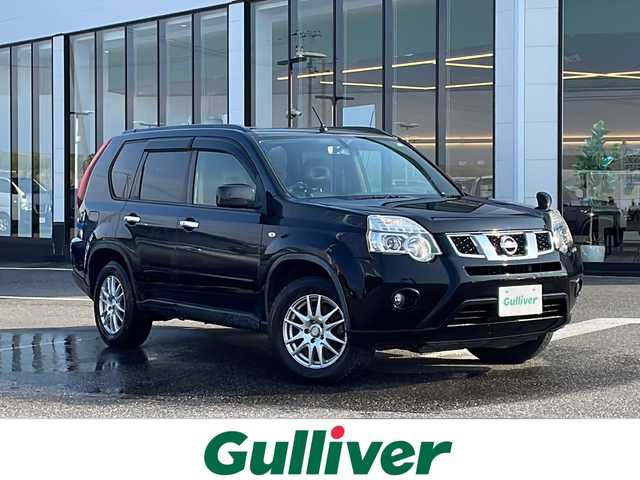 日産 エクストレイル 20Xtt 新潟県 2013(平25)年 7.6万km ダイヤモンドブラック ４WD/夏タイヤ積載/純正ナビ/バックカメラ/クルーズコントロール/バックカメラ/フロアマット/シガーソケット/HIDヘッドライト/フォグ/ドアバイザー