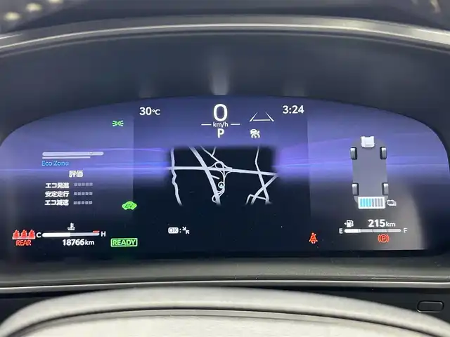 トヨタ カローラツーリング ハイブリッド ダブルバイビー 熊本県 2024(令6)年 1.9万km アティチュードブラックマイカ 純正10.5インチディスプレイオーディオ　/バックカメラ　/ビルトインＥＴＣ　/純正前後ドライブレコーダー　/前後クリアランスソナー　/前席シートヒーター　/トヨタセーフティーセンス/・プリクラッシュセーフティ/・衝突軽減ブレーキ/・レーダークルーズコントロール/・レーントレーシングアシスト/・レーンディパーチャーアラート/・オートマチックハイビーム/・標識認識システム/・先行車発進お知らせ/・ブラインドスポットモニター/・フロントクロストラフィックアラート/・レーンチェンジアシスト/・プロアクティブドライビングアシスト/ステアリングヒーター　/置くだけ充電/横滑り防止/ハーフレザーシート/純正フロアマット/純正１７インチAW/オートライト/LEDヘッドライト/フォグライト/スマートキー/プッシュスタート/スペアキー1本/保証書/取扱説明書