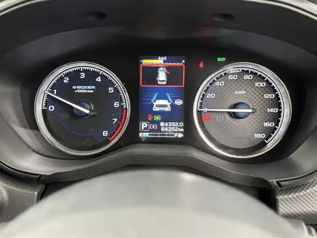 スバル フォレスター ハイブリッド アドバンス 埼玉県 2020(令2)年 6.5万km ダークブルーパール 社外ナビ　/(フルセグ/AM/FM/Bluetooth)　/全方位カメラ　/アイサイト　/プリクラッシュブレーキ　/全車速追従機能付クルーズコントロール　/ＥＴＣ　/パワーシートＤ＋Ｎ席　/ドライブレコーダー/純正フロアマット/純正AW１８インチ/ＬＥＤヘッドライト/プッシュスタート/スマートキー
